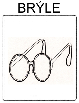 Předměty denní potřeby - brýle